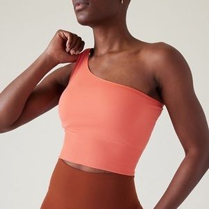 Athleta aurora seamless one shoulder tank top Size XS